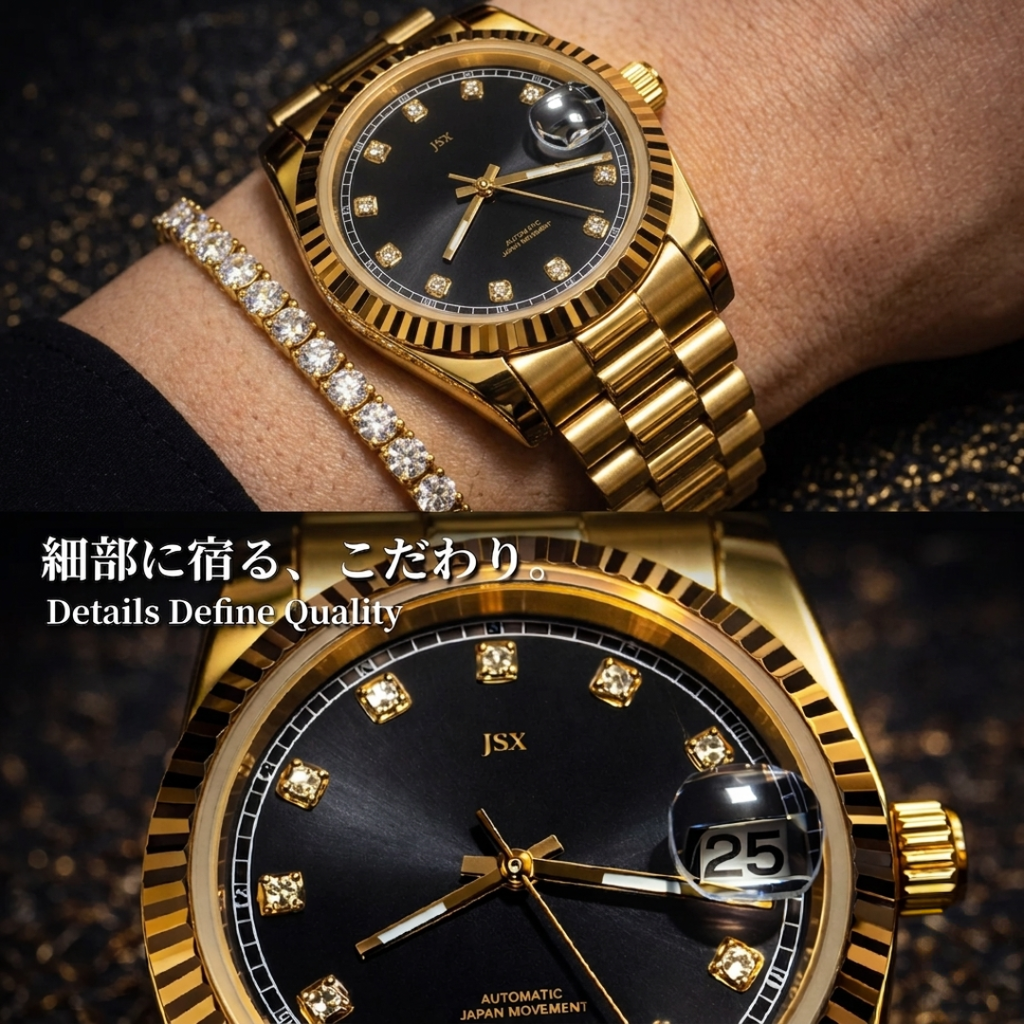 JSX｜3-LINK WATCH / 3連バンド ウォッチ